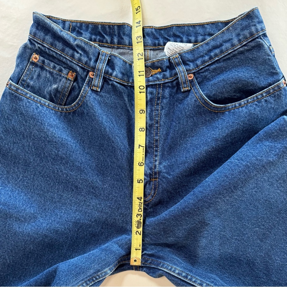 W27/28 L32 Jordache Vintage Classic Slimming Fit High Rise Tapered Leg Jeans - Picture 7 of 17
